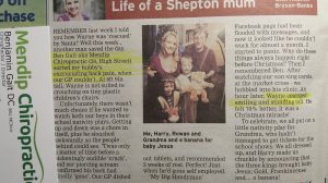 Chiropractors are spinal specialists who can examine and help those with back pain Mendip Chiropractic are based in Shepton Mallet near Wells